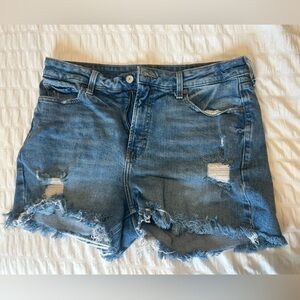 Old Navy Frayed Blue Jean Shorts